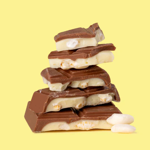 Tavolette al Cioccolato al latte e Cereali senza zuccheri aggiunti