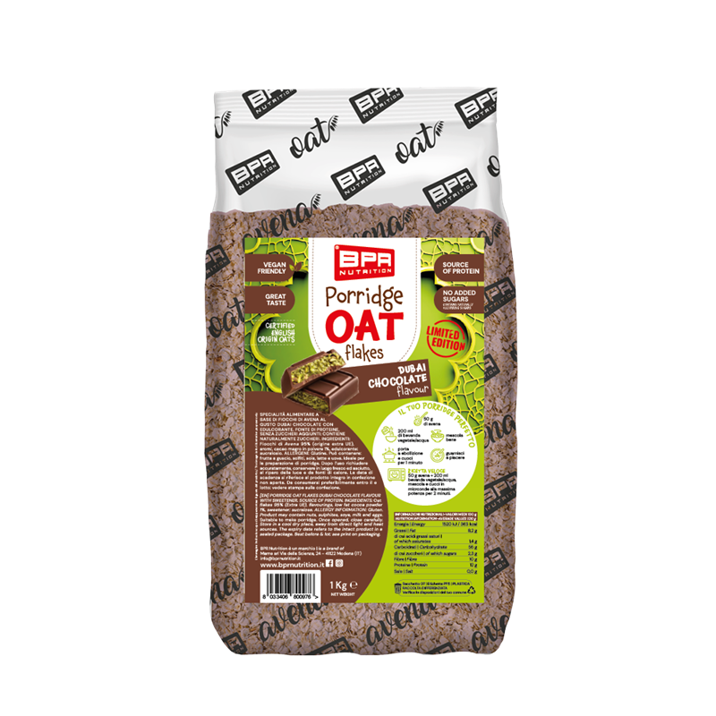 PORRIDGE OAT FLAKES DUBAI CHOCOLATE (ED. LIMITATA) 1 KG