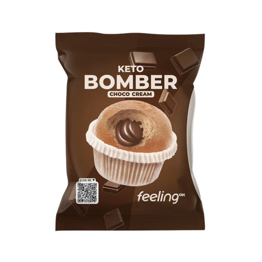 Bomber Muffin chocolate cream keto