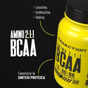 BCAA 2:1:1: 300 cpr Proaction