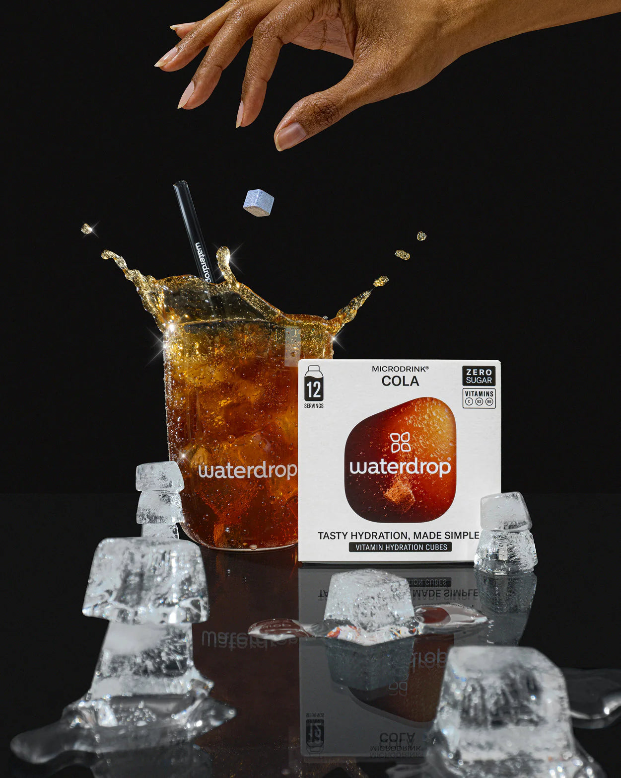 Waterdrop Cola