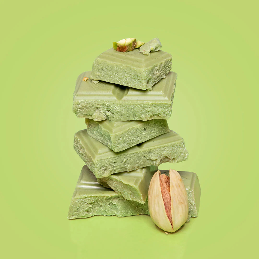 Tavolette al pistacchio senza zuccheri aggiunti