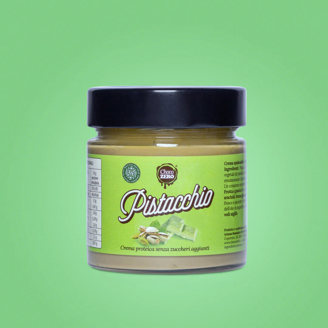 Crema proteica pistacchio senza zuccheri aggiunti - 200grammi