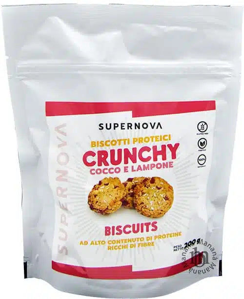 Crunchy Biscotti  LAMPONE E COCCO