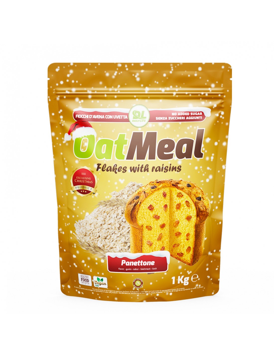 Fiocchi di Avena al gusto Panettone