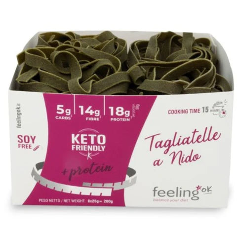 FEELING OK TAGLIATELLE A NIDO AGLI SPINACI 200 GRAMMI
